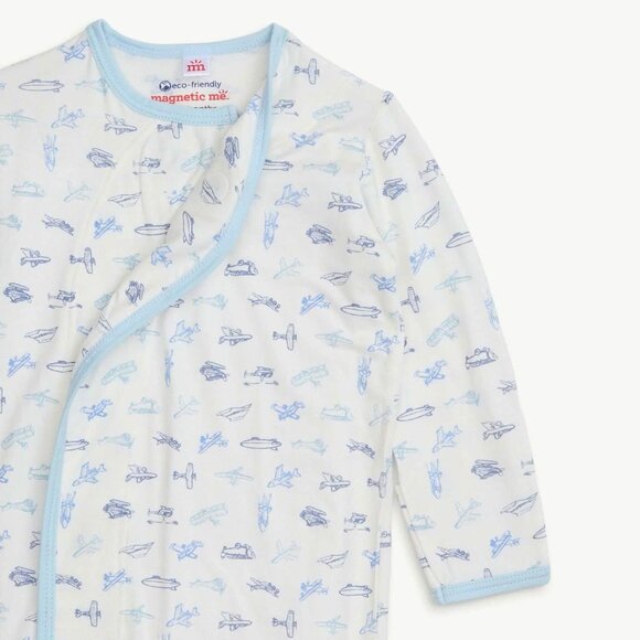 Magnetic Me Magnetic Gown Airplanes - NB- 3M - Picture 1 of 13